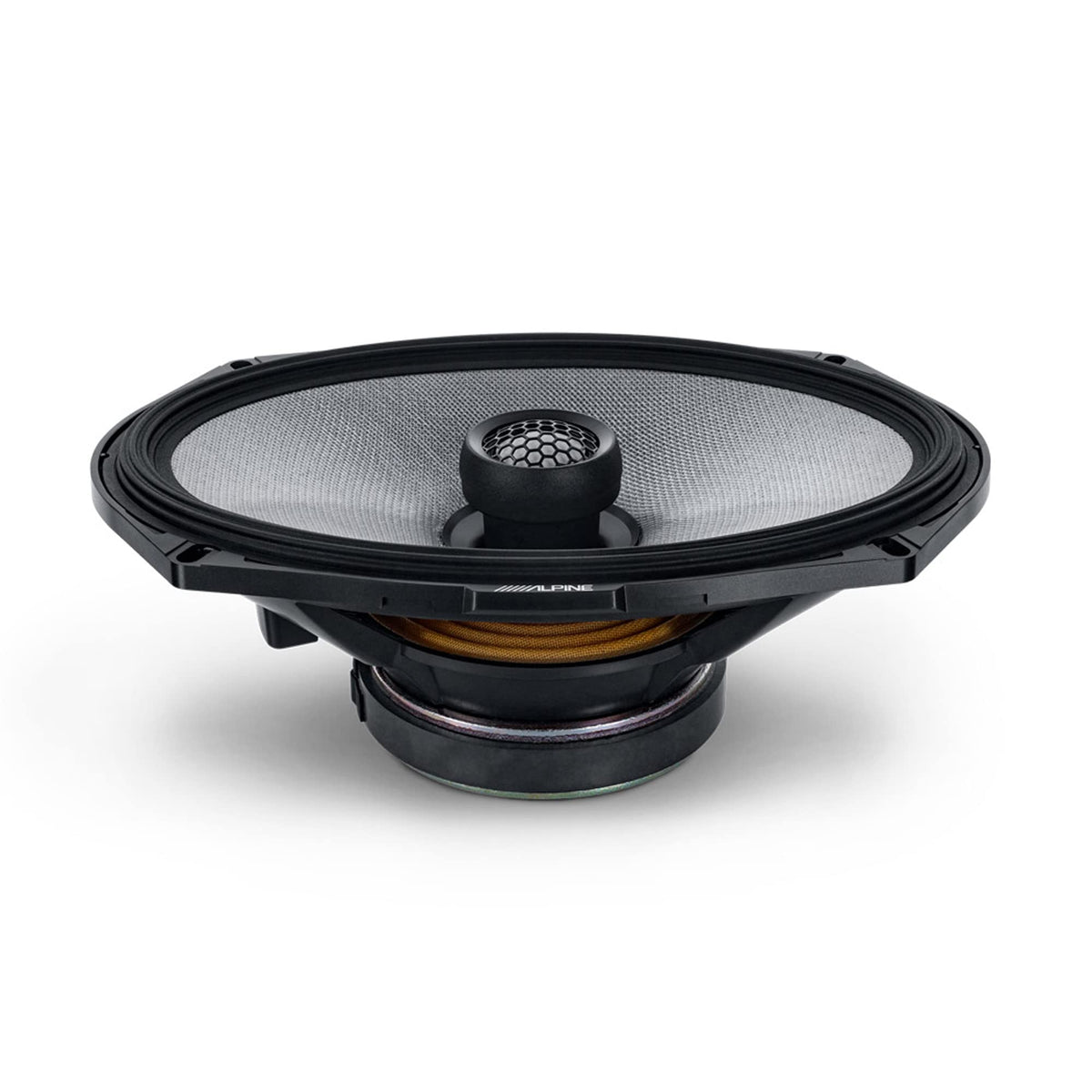 Alpine R2-S69 High-Resolution 6x9 Coaxial with RKFR69 3-piece Foam Ring Speaker Enhancement