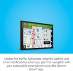Garmin DriveSmart 86 8-inch Bright Crip Glass Screen Car GPS Navigator (010-02471-00) Bundle with BC 30 Wireless Backup Camera (Renewed)