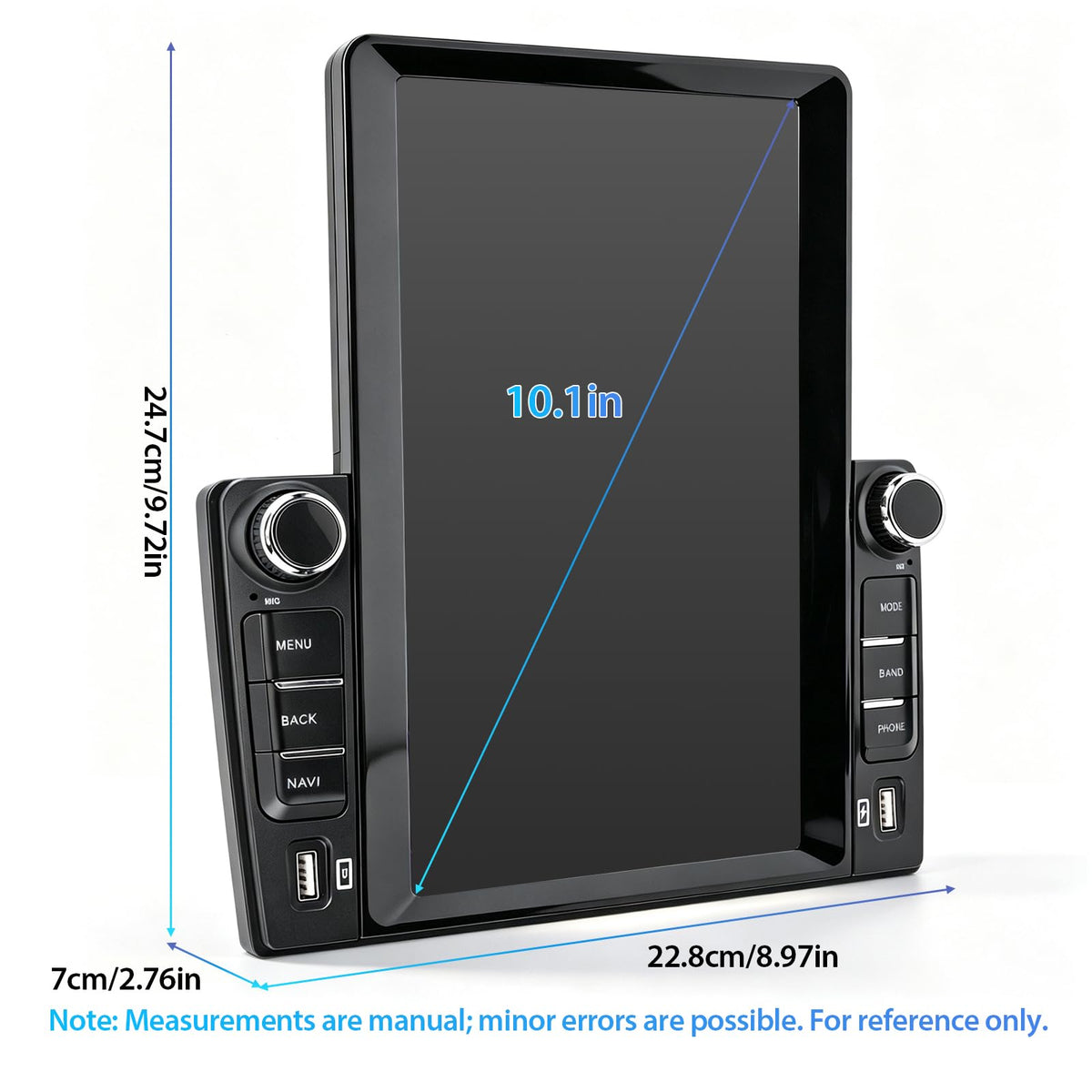 5GWIFI 10 Inch Touchscreen Car Stereo for Audi A4 2006-2008, 4G+64G