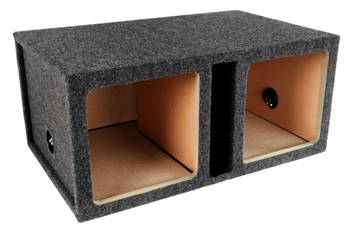 Atrend 15KSV 15" Single Vented Square Subwoofer Enclosure for Square Subwoofers (e.g. Kicker L5 and L7 Subwoofers)