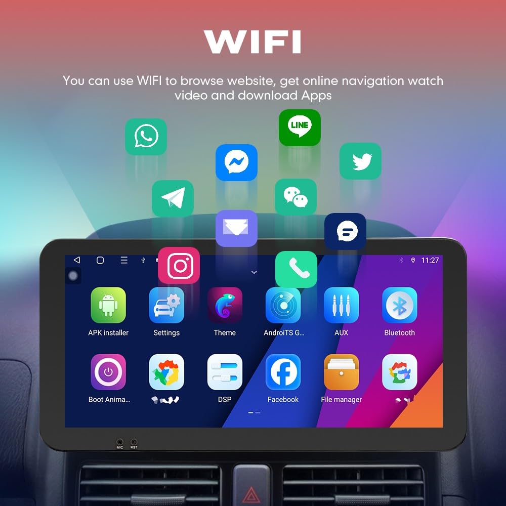 for Hyundai Elantra 2019-2020 Octa Core 6G+128G CarPlay Android Auto Navigation Stereo GPS Radio Reverse Camera Display 10.33" QLED Touchscreen Headunit Tablet Pad Media Player, if Applicable
