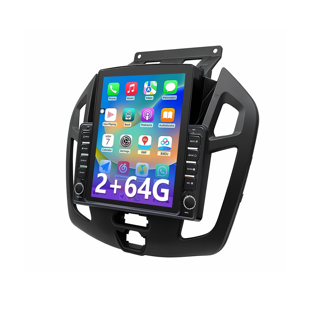 Car Radio Compatible with Ford Transit Connect 2014-2018, Wireless CarPlay
