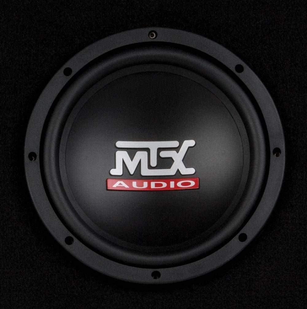 MTX Audio RTP8A 8" 120W Amplified Vented Loaded Car Subwoofer Enclosure