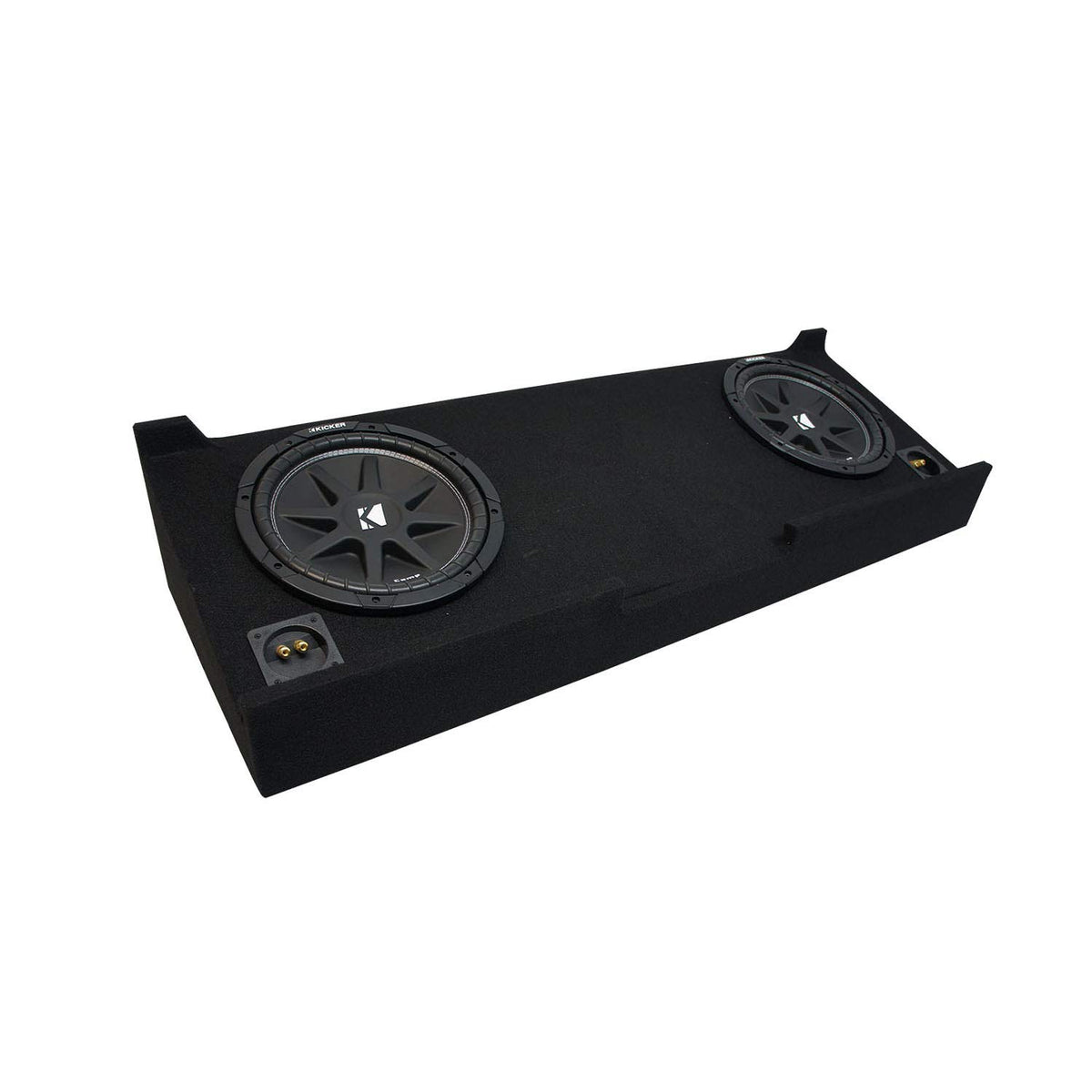 Kicker 43C104 Comp C10 Dual 10" Sub Box Fits 2007-2013 GMC Sierra Crew Cab