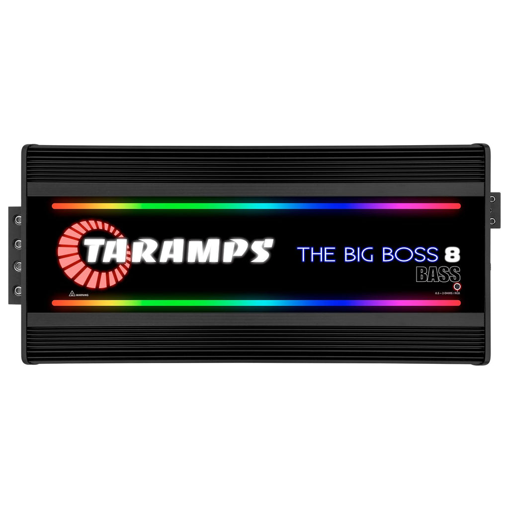 Taramps The Big Boss 8 Bass 8000W RMS Monoblock Class D Car Audio Amplifier