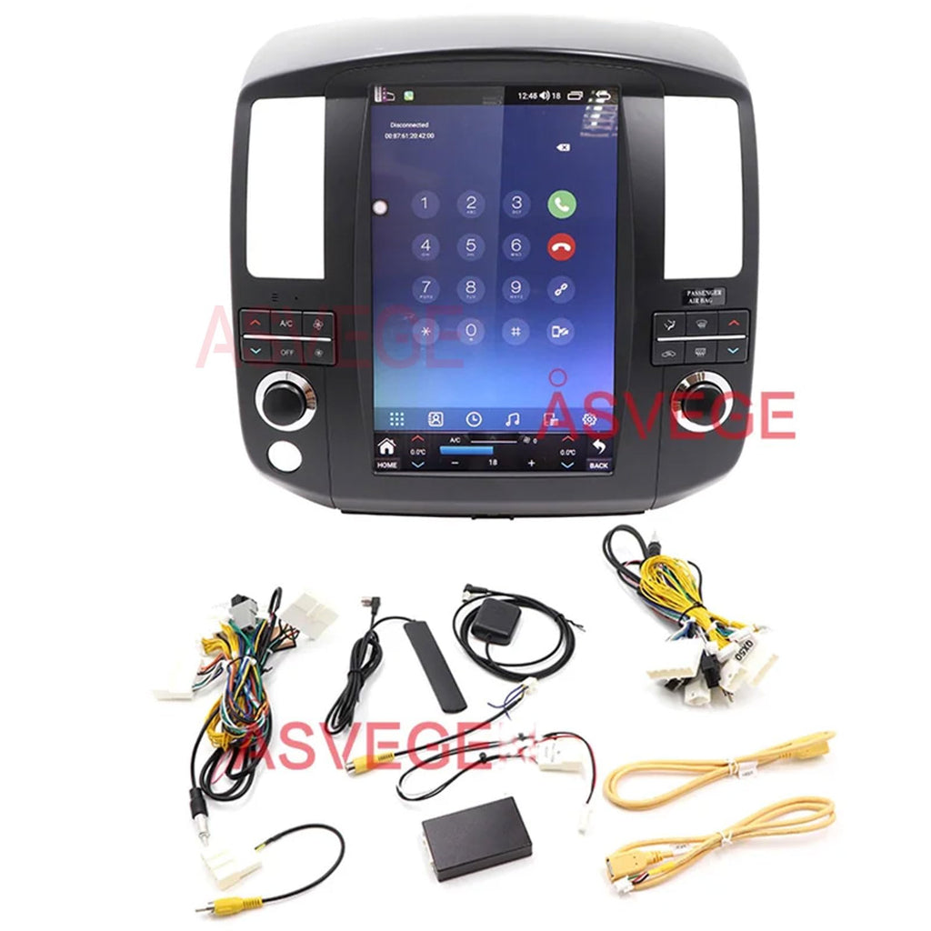 ASVEGE 12.1" Android Touchscreen Radio for Nissan Pathfinder R51 2008-2012