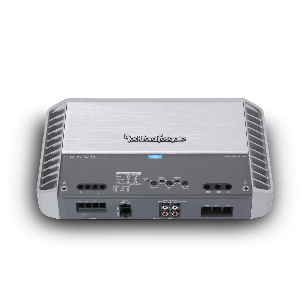 Rockford Fosgate Punch PM1000X1bd 1,000-Watt Mono Marine Amplifier