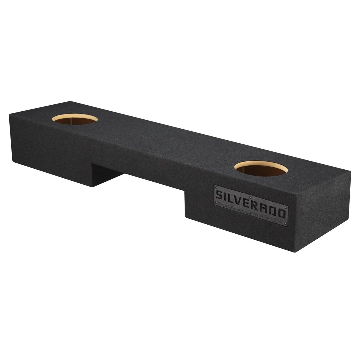 Chevy Silverado Extended Cab 1999-2006 Dual Sub Box Subwoofer Enclosure (Solo BARIC PORTED, 12")