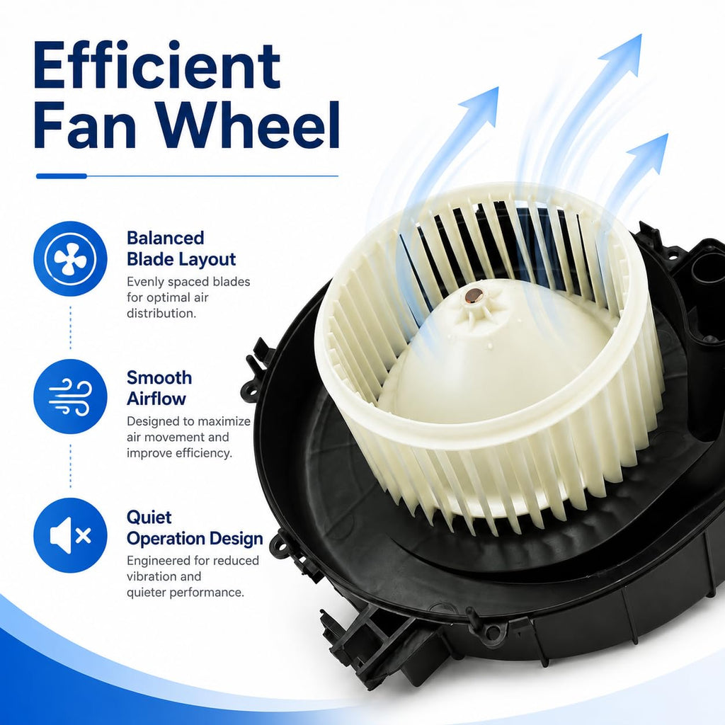 Front HVAC Blower Assembly for Nissan 2004-2008