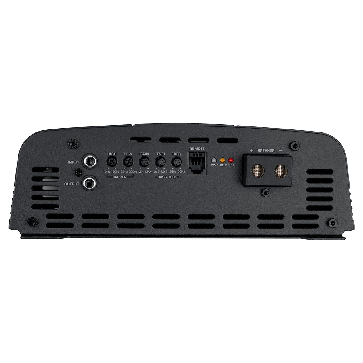 Audiopipe 3000 Watts Full Range Class D Mosfet Amplifier (APHF-3000D-H2), 4-Point Protection System, 2 Ohm, BTL Mode, Remote Bass Control Knob
