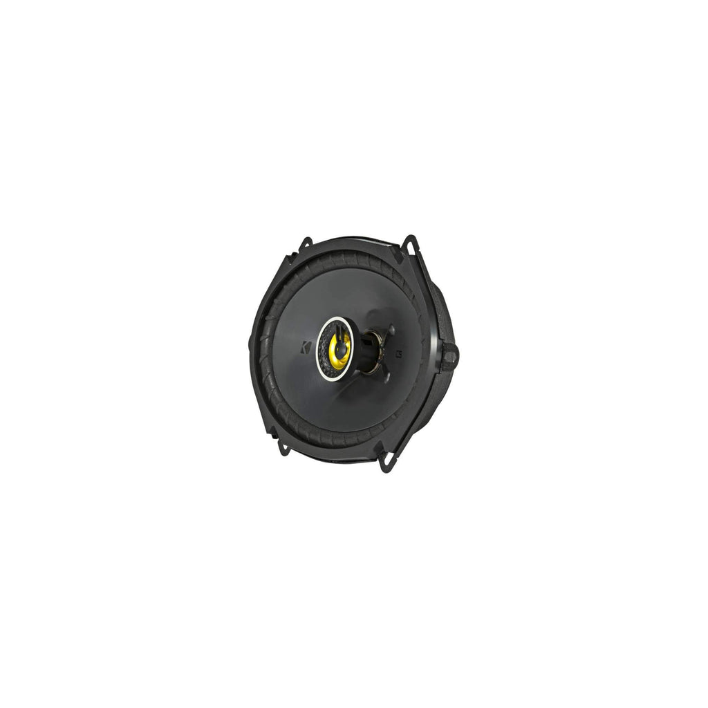 KICKER CS Series CSC68 6 x 8 Inch Car Audio System Speaker, Black (2 Pack)