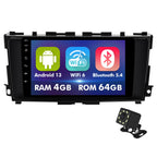 9 Inch IPS Touchscreen Android 13 Car Stereo for Nissan Altima 2014-2018 with Wireless CarPlay & Android Auto 4+64GB Car Radio, Support GPS, WiFi 6, Bluetooth,5.4, FM, Backup Camera, SWC, USB