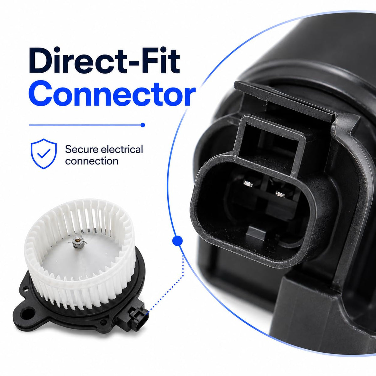 Front HVAC Blower Kit for Chevrolet/Saab/Isuzu 2003-2009