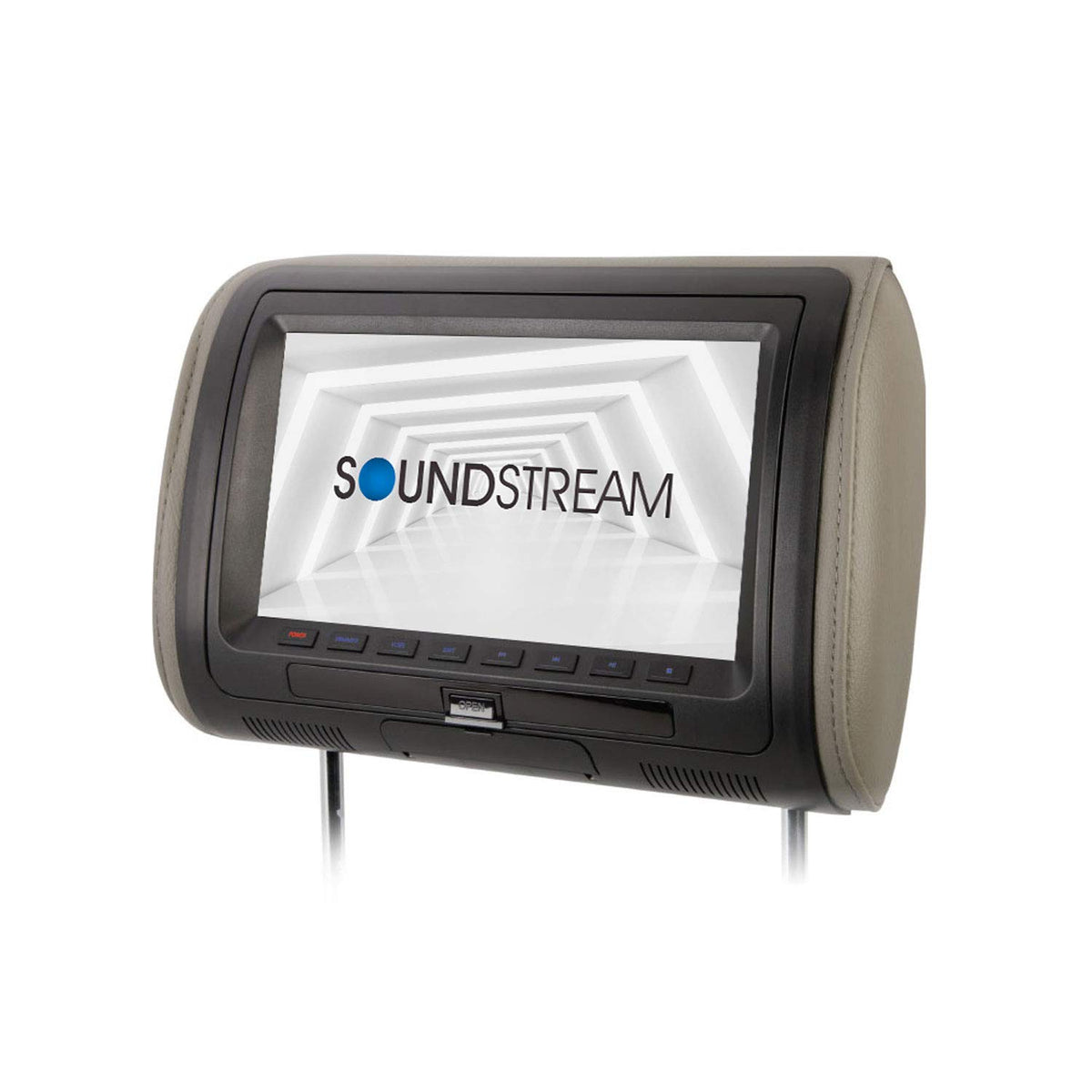 Soundstream VHD-90CC Universal Headrest with 9″ LCD/DVD/3 Color Covers