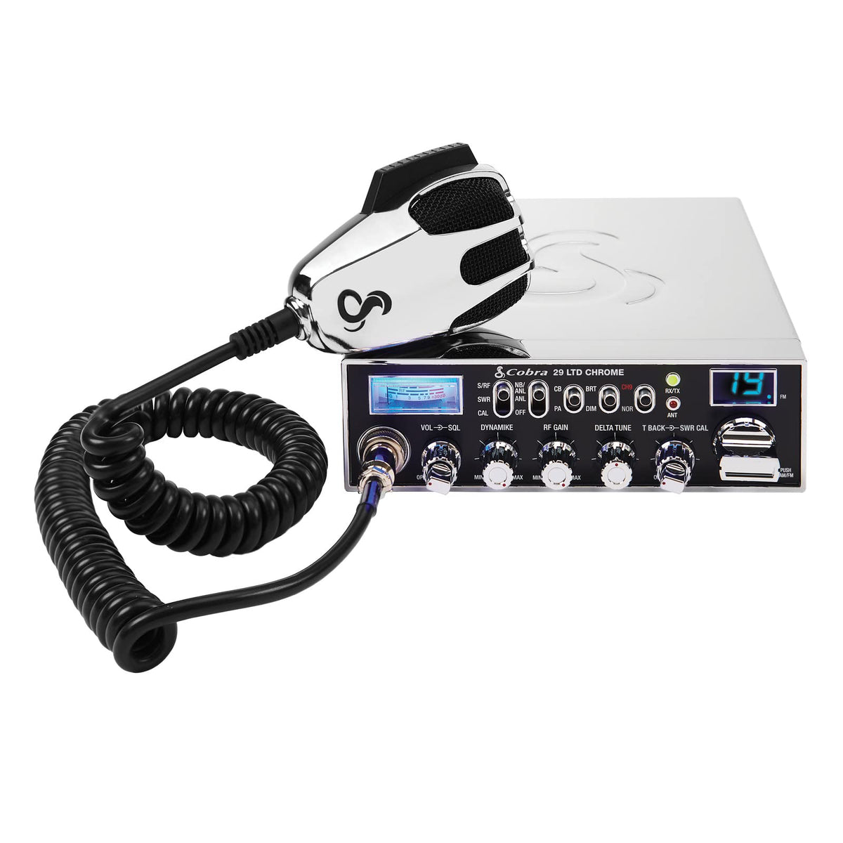 Cobra 29 LTD Professional CB Radio - 4-watt AM/FM CB emergency Radio with Full 40 Channels