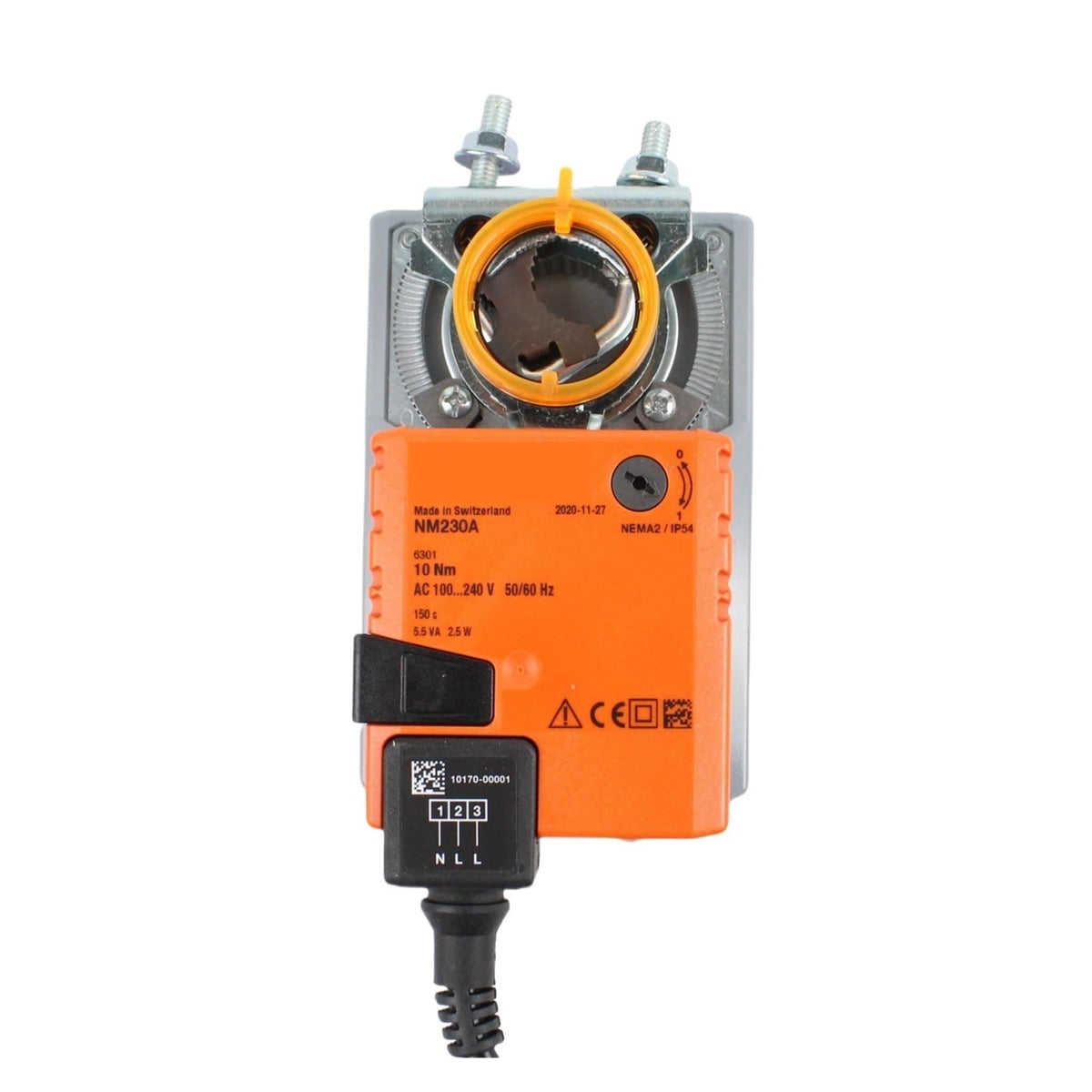 10Nm NM230A NMU230 AC220V Damper Actuator for air-Conditioning Systems and HVAC System 1pcs