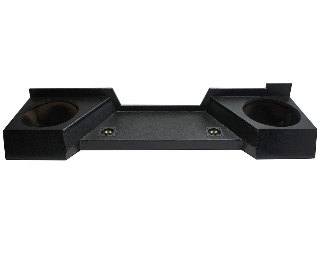 Fits GMC Sierra Silverado 07-13 Extended Cab Dual 12" Sub Box Rhino Coated