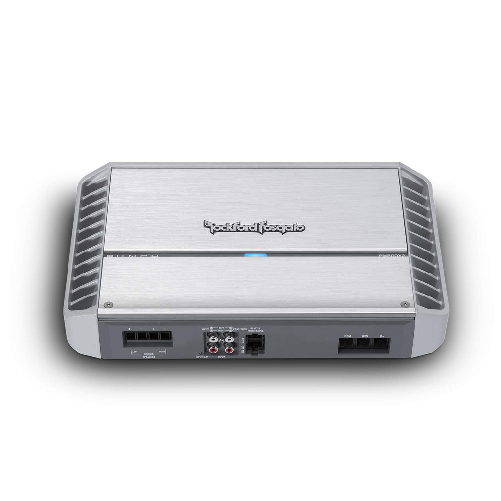 Rockford Fosgate Punch PM500X2 500-Watt 2-Channel Marine Amplifier