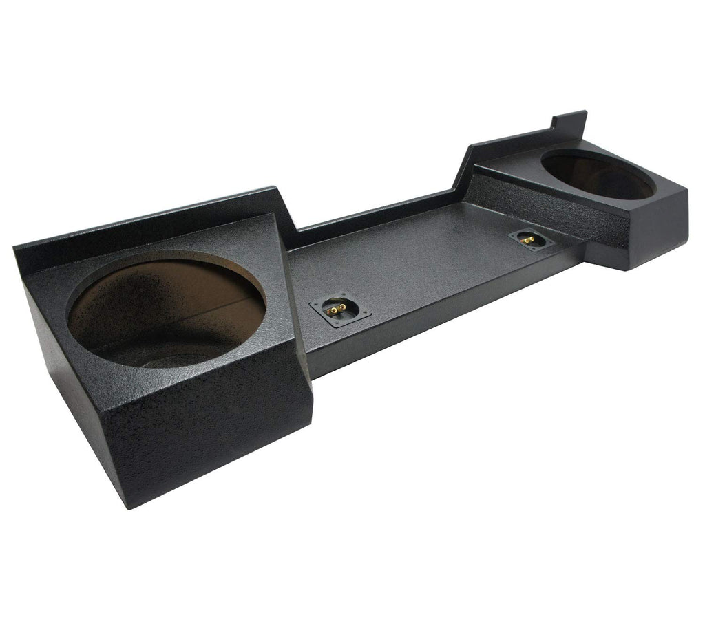 Fits GMC Sierra Silverado 07-13 Extended Cab Dual 12" Sub Box Rhino Coated