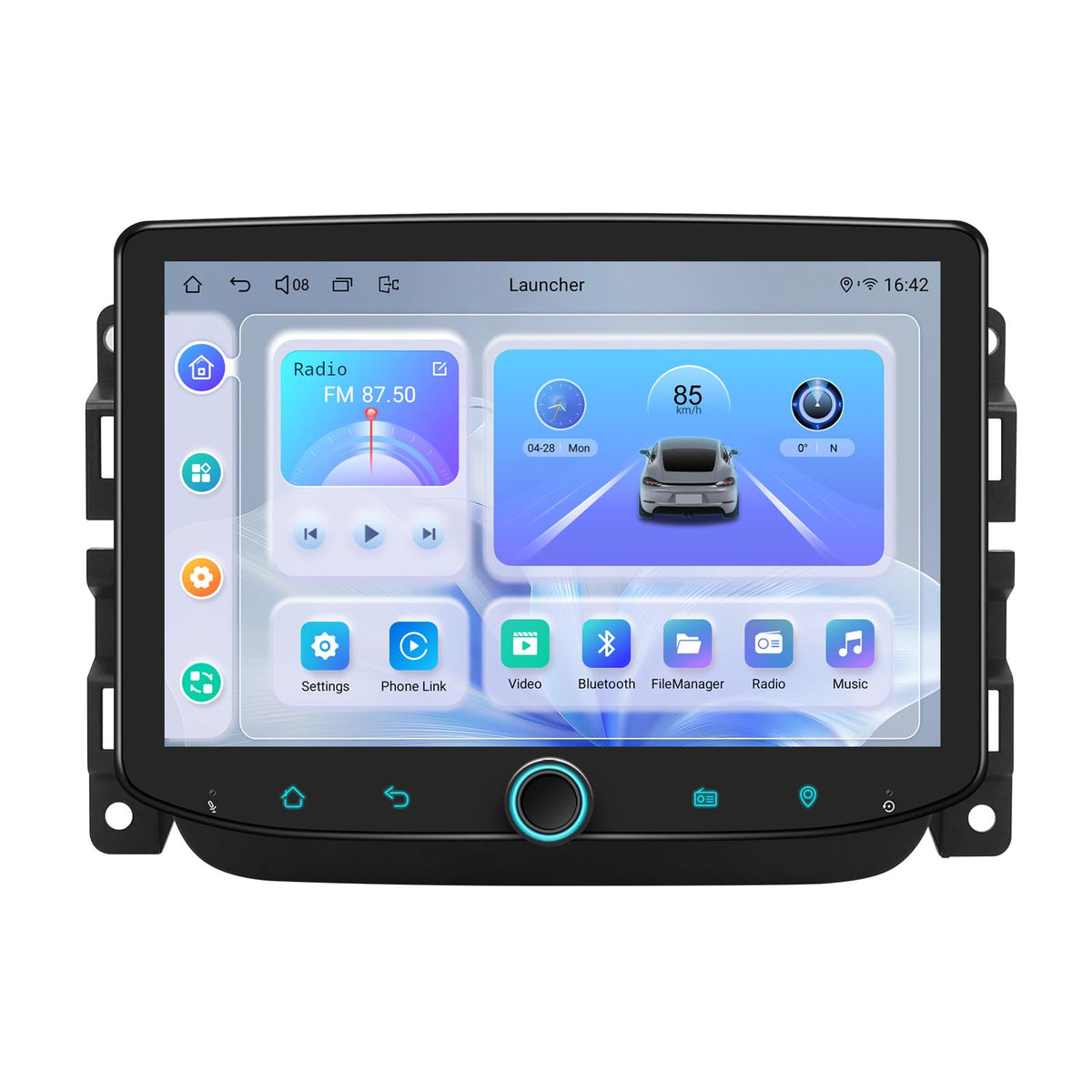 Joying Car Radio for Dodge RAM 1500/2500/3500 2013-2018 Upgrade, Android 13 Head Unit 10.1 Inch IPS Touchscreen Stereo 8GB+128GB with CarPlay & Android Auto, Mirror Link, AM/FM(JY-RC733T8)
