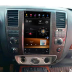 12.1 inch Vertical Touch Screen Car Radio for Nissan Armada Infiniti QX56 2008-2012 Carplay Multimedia Player GPS Navigation Stereo (Silver, 8+256GB)