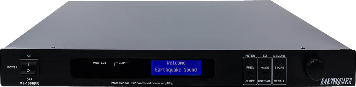 Earthquake Sound XJ1000FR DSP 2-Channel Class "J" Amplifier