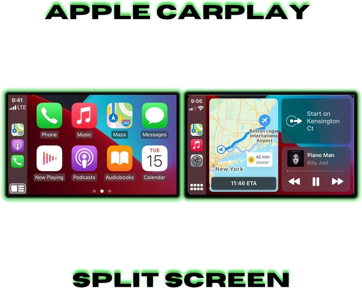 14.5" T-Style Screen for Infiniti G37 2007-2013 Wireless CarPlay and Android Auto Stereo Multimedia Upgrade Unit 1080P Video OEM (Carbon, 8GB+256GB)