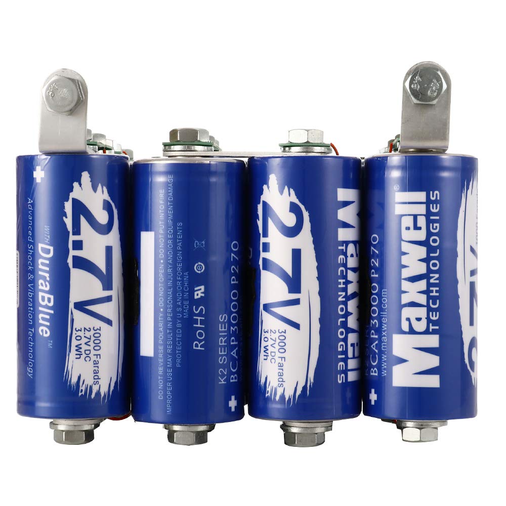 Maxwell 54V 150F Super Capacitor Battery 20pcs 3000farad ultracapacitor car Audio Amplifier 48Volts Solar Power System Home