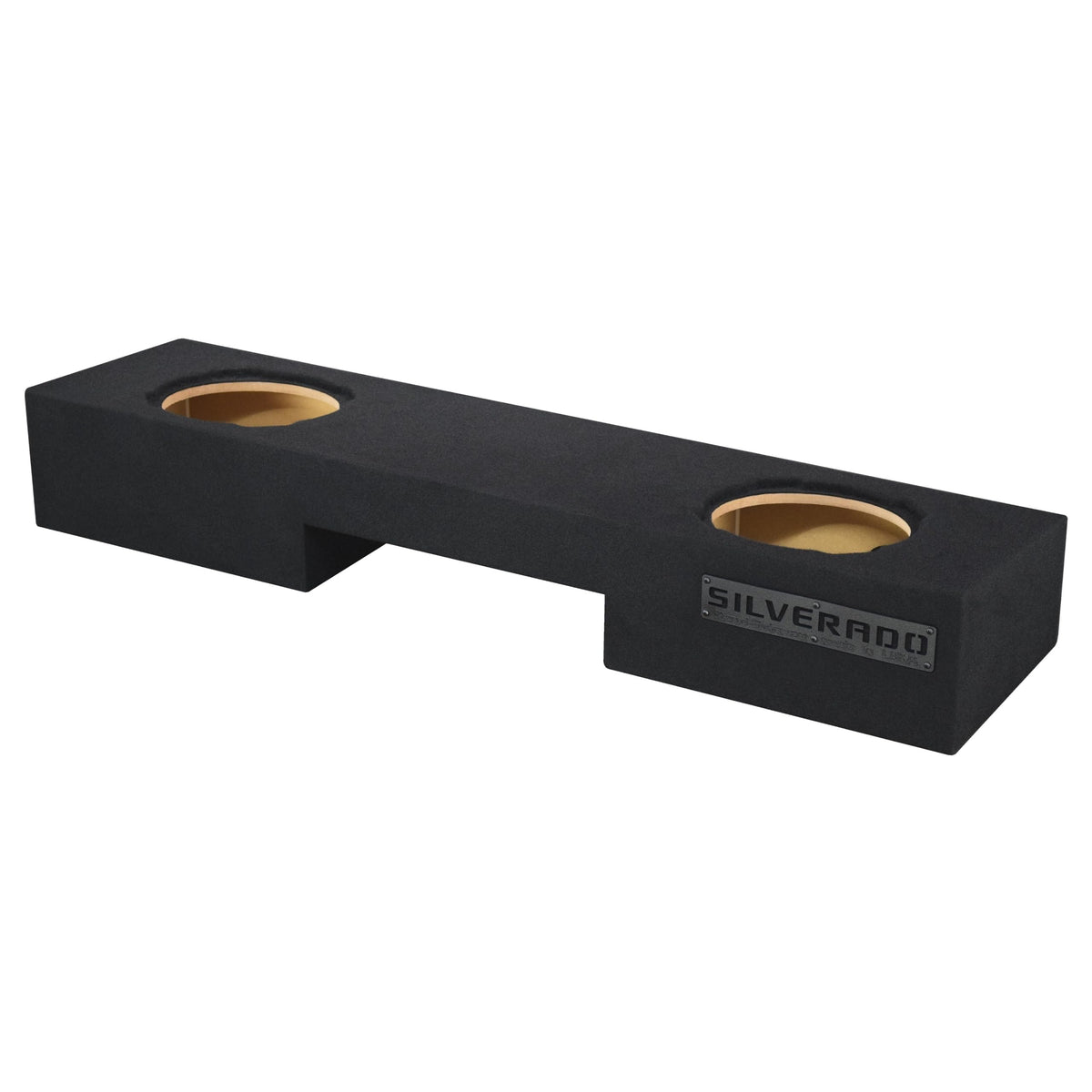 Chevy Silverado Extended Cab 1999-2006 Dual Sub Box Subwoofer Enclosure (Solo BARIC PORTED, 12")