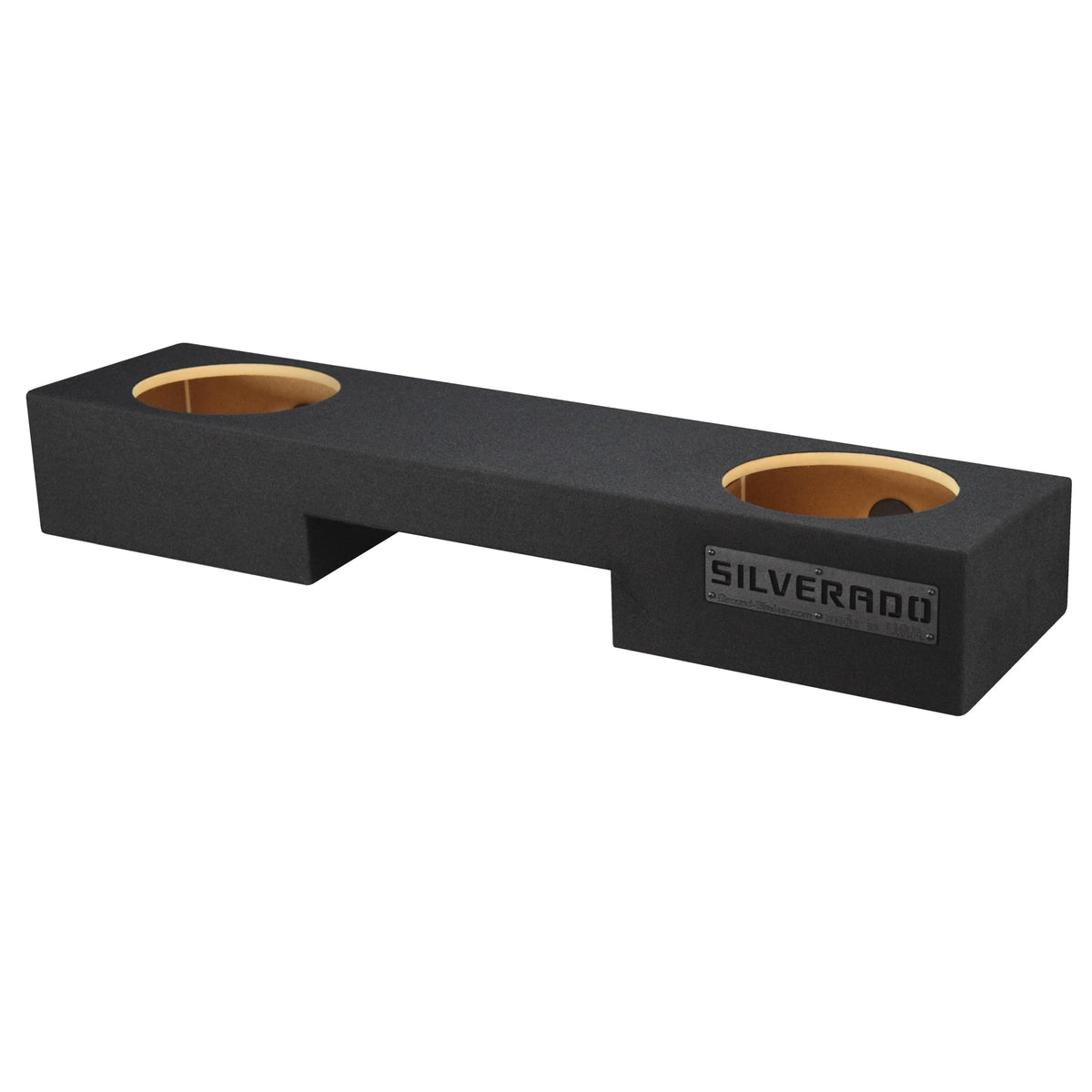 Chevy Silverado Extended Cab 1999-2006 Dual Sub Box Subwoofer Enclosure (Solo BARIC PORTED, 12")