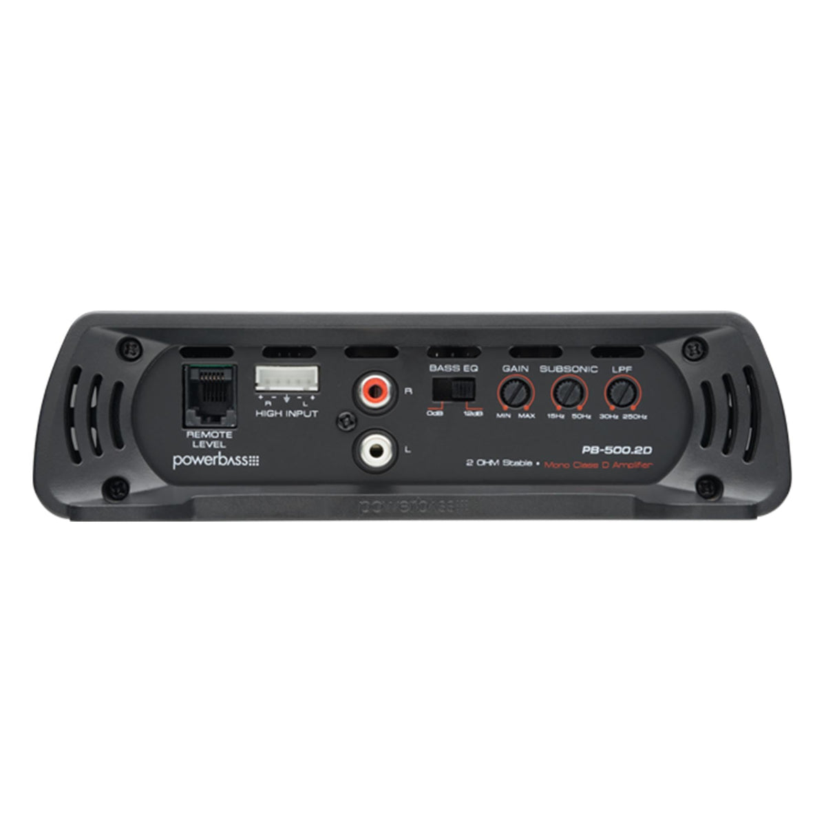 PowerBass PB-500.2D - 500Watt x 1 @ 2 Ohm Amplifier