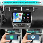 Car Radio for Chevrolet Camaro 2010-2015 Android 15 with 9 inch Touchscreen 2GB+64GB Carplay, Android Auto, Online Navigation, SWC, WiFi, Bluetooth, FM/AM/Radio,DSP