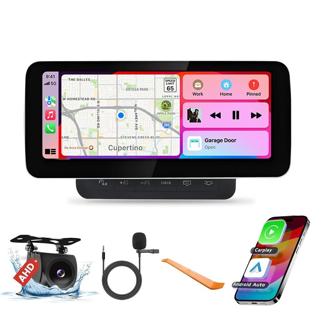 for Audi Q7 2006-2009 10.25" Octa Core 8G+128G Car CarPlay Android Auto Navigation Android Stereo GPS Radio Display IPS Touchscreen Headunit Tablet Media Player