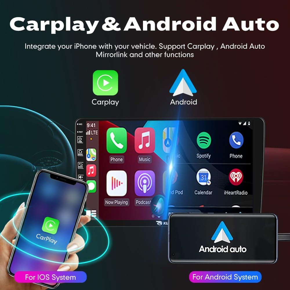 for Renault Dacia Sandero Symbol 2013-2021 4G+64G CarPlay Android Auto Navigation Stereo GPS Radio Reverse Camera Display 9" IPS Touchscreen Headunit Tablet Pad Media Player, if Applicable Quad Core