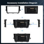 Inefala 8 Core 4+64G Radio for Toyota Prius 2010-2015 No JBL Stereo Upgrade
