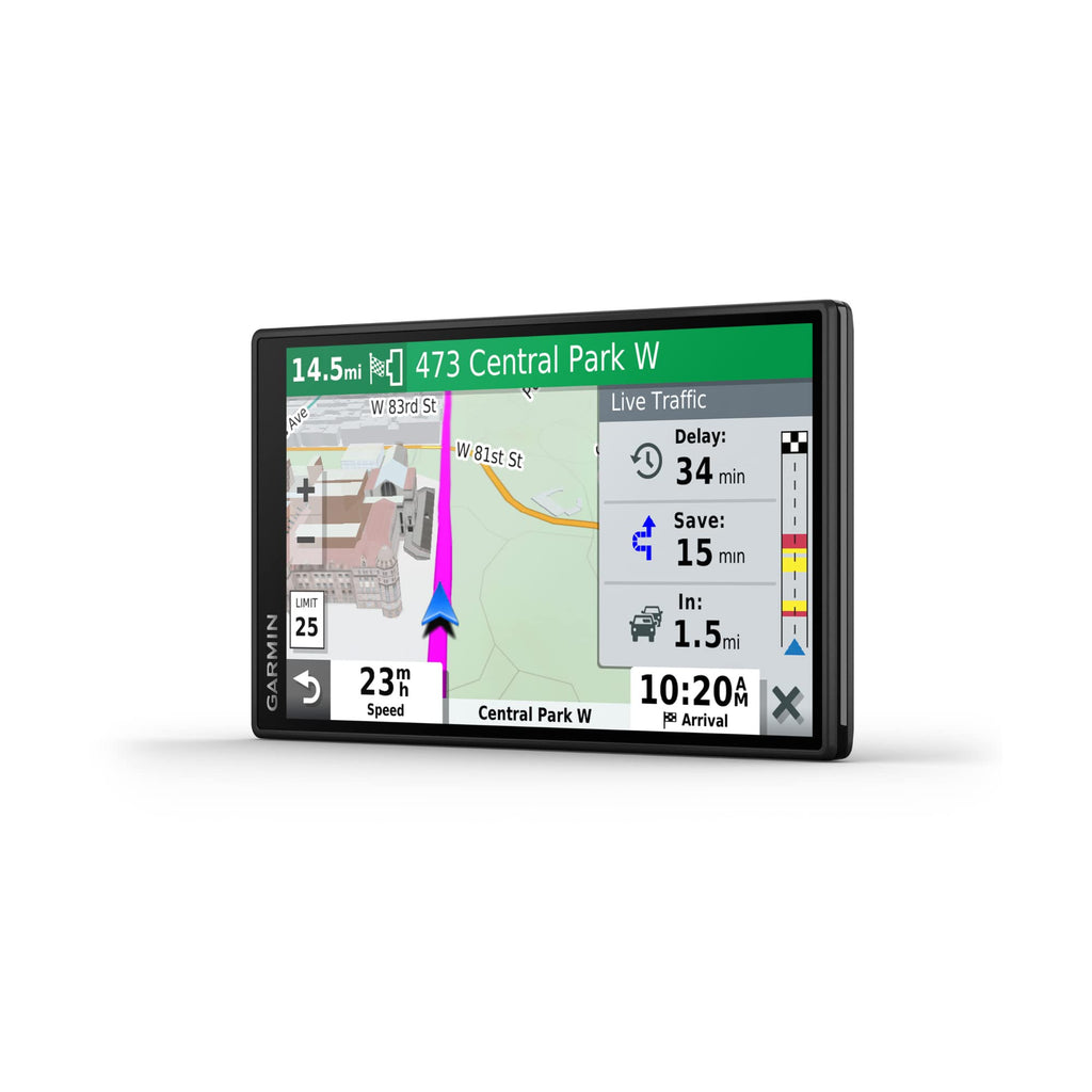 Garmin DriveSmart 65 with Amazon Alexa, Built-in Voice-Controlled GPS Navigator with 6.95” High-Res Display