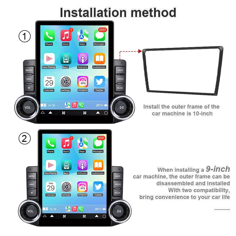 9.7" Car Stereo Radio for Nissan Frontier 2015-2021 4G+46G