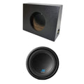 Alpine Type S 12 Inch Truck Sub Box S-W12D4 Rhino Coated Enclosure 2 Ohm