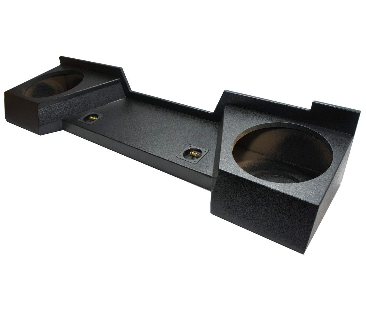 Fits GMC Sierra Silverado 07-13 Extended Cab Dual 12" Sub Box Rhino Coated