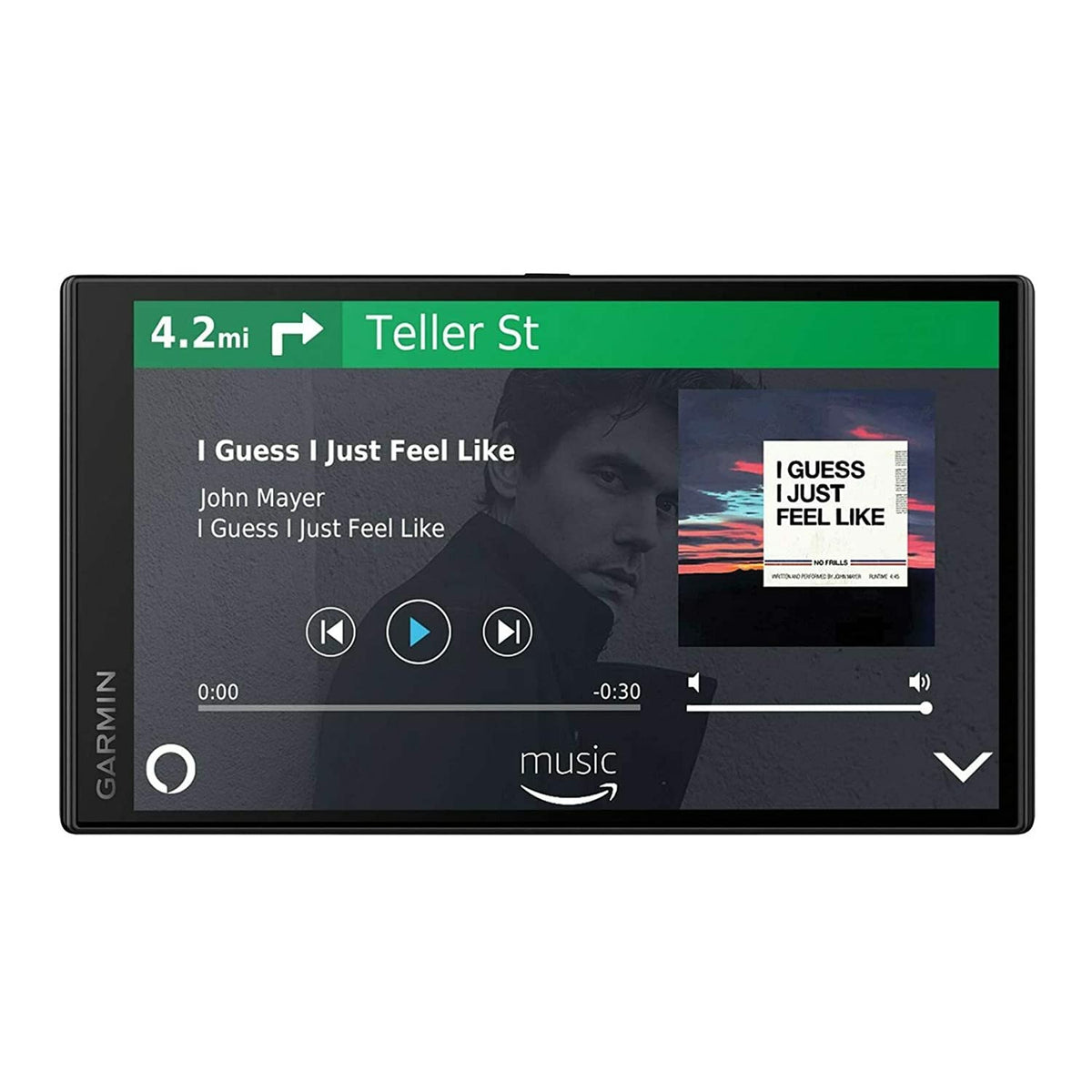Garmin DriveSmart 65 with Amazon Alexa, Built-in Voice-Controlled GPS Navigator with 6.95” High-Res Display