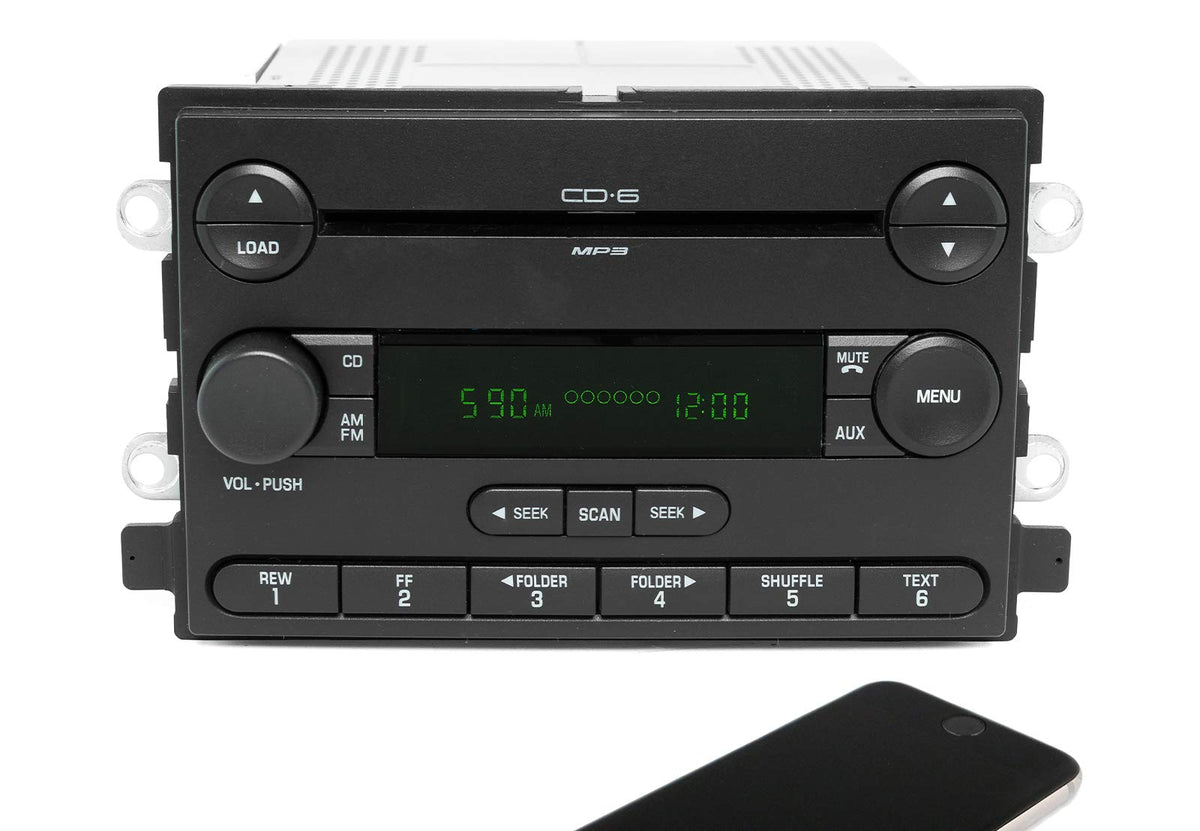 AM FM 6 CD Player with Bluetooth Upgrade 6L3T-18C815-FE
