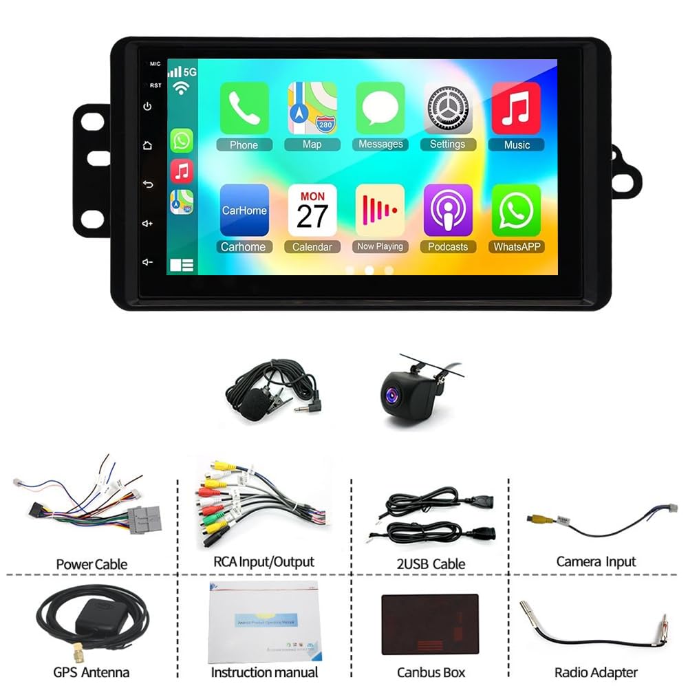 4Core 4+64G 7" Car Radio for Chevrolet Venture 2000-2005 Android 13