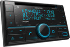 KENWOOD DPX505BT Double DIN in-Dash CD Car Stereo. AM/FM with Bluetooth, Amazon Alexa Voice Control, High-Contrast 3-line Display with Variable-Color Illumination Plus SXV300V1 SiriusXM Tuner