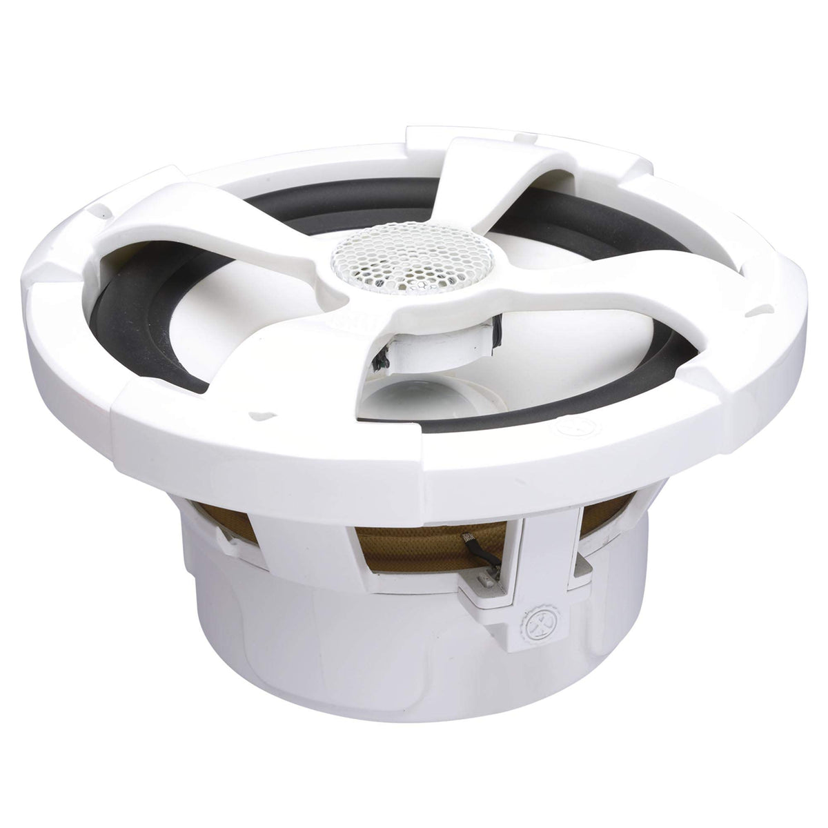 PowerBass XL-82M - 8" Marine Coaxial Speakers with RGB LED - Pair