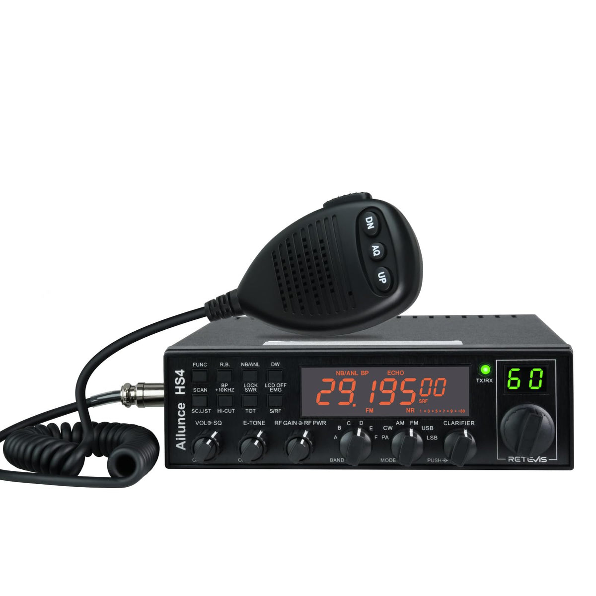 Retevis Ailunce HS4 10 Meter Radio, SSB CW AM FM PA Ham Radio Base Station