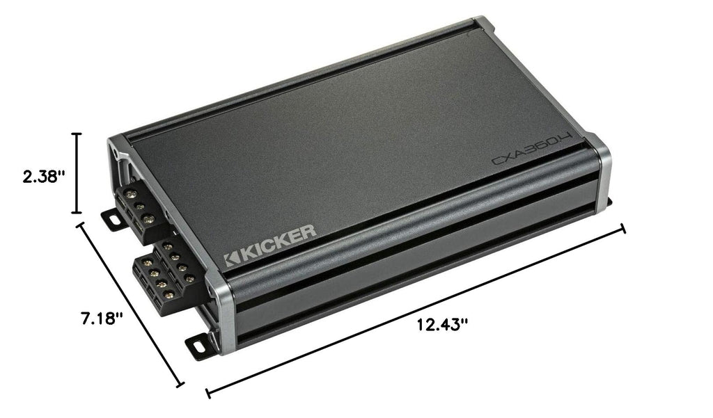 Harmony Audio Fits Mercedes C-Class 2005-2007 Speaker Amp Bundle R65 Pair