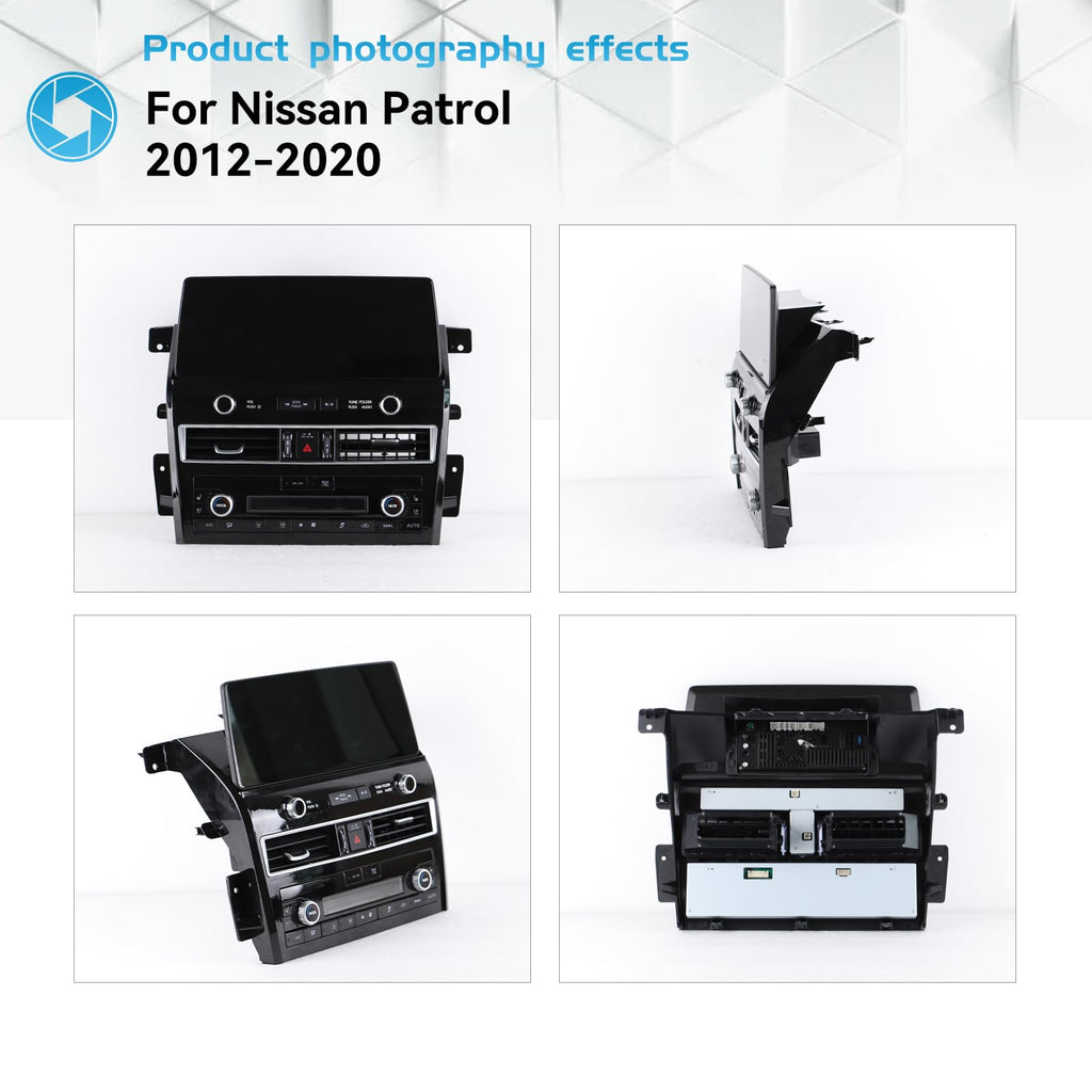 12.8 Inch for Nissan Patrol 2012-2020 for Tesla-Style Touchscreen Stereo