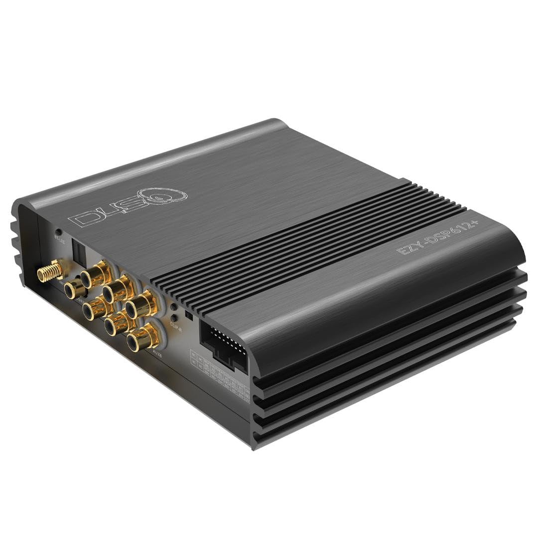 EZY DSP612+ All-in-One Hi Low Level Car Audio DSP 6-in 12-Out APTX-HD Bluetooth