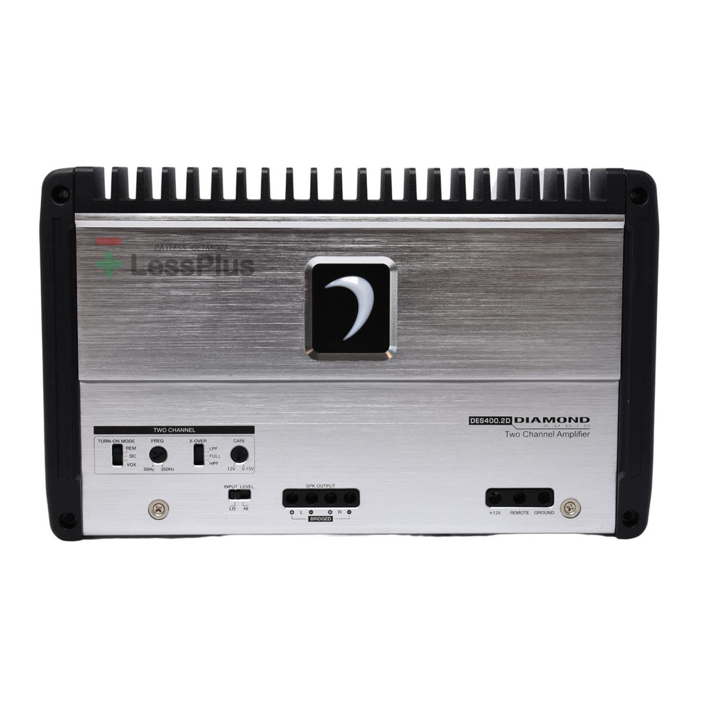 Diamond Audio DES400.2D 500W RMS 2-Channel Full Range Class D Amplifier