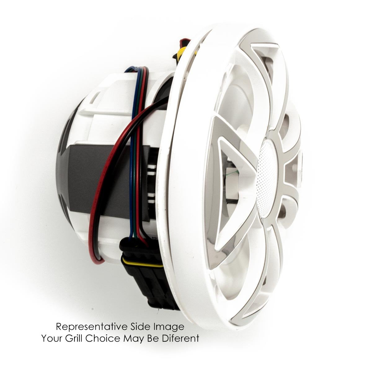 Wet Sounds - Three Pairs of REVO 6-XWW White Closed XW Grille 6.5 Inch Marine LED Coaxial Speakers